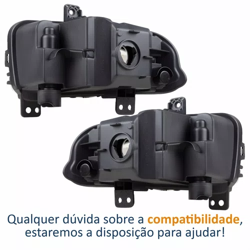 Par Farol Auxiliar De Milha Fiat Strada 2020 2021 2022