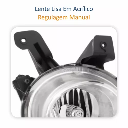 Par Farol Auxiliar De Milha Hyundai Hb20 2012 Até 2015