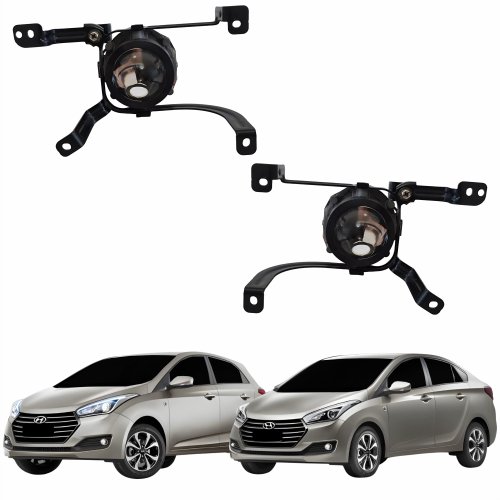 Par Farol Auxiliar De Milha Hyundai Hb20 Hb20S 2016 Até 2019 Par Farol Auxiliar De Milha Hyundai Hb20 Hb20S 2016 Até 2019