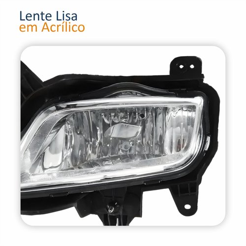 Par Farol Auxiliar De Milha Hyundai Hr 2013 Até 2022