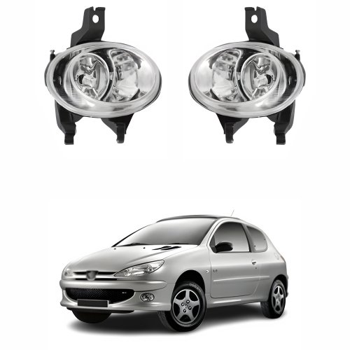Par Farol Auxiliar De Milha Peugeot 206 2004 Até 2010