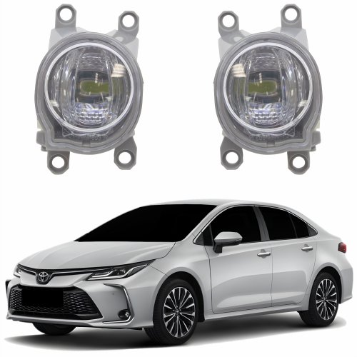 Par Farol Auxiliar De Milha Toyota Corolla 2020 2021 2022 2023
