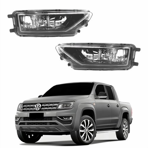 Par Farol Auxiliar De Milha Vw Amarok 2017 Até 2023