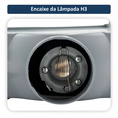 Par Farol Auxiliar De Milha Vw Gol G2 1995 Até 1999