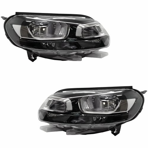 Par Farol Citroen Jumpy 2018 Até 2024 Eletrico Com Motor