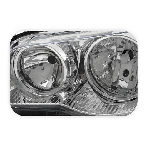 Par Farol Fiat Palio G3 2004 Até 2014 Siena Weekend G3 2004 Até 2007 Strada G3 2004 Até 2012 Mascara Cromada Com Anel Cromado