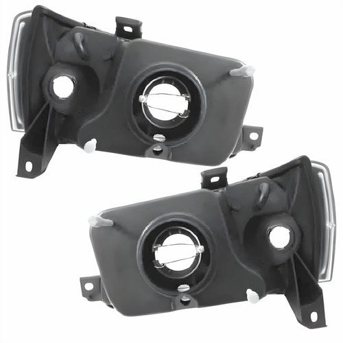Par Farol Fiat Uno 2004 Até 2013 Máscara Negra