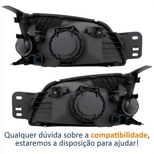 Par Farol Ford Courier 2000 Até 2010 Pisca Cristal