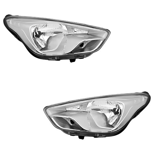 Par Farol Ford Ka Hatch Ka Sedan 2015 2016 2017 2018 Mascara Cromada