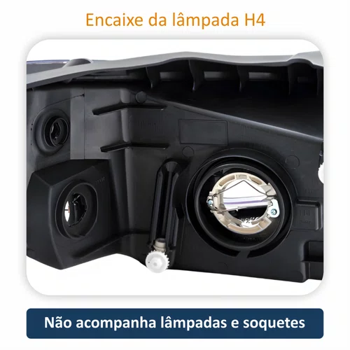 Par Farol Gm Onix Joy 2017 até 2019 Fumê