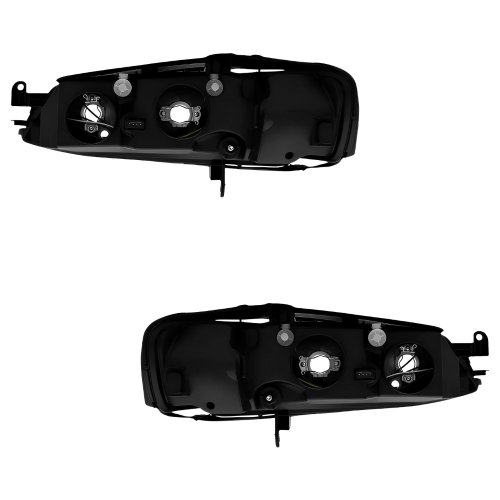 Par Farol Gm Vectra 2000 Até 2005 Mascara Negra