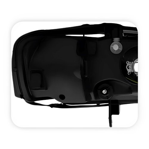 Par Farol Gm Vectra 2000 Até 2005 Mascara Negra