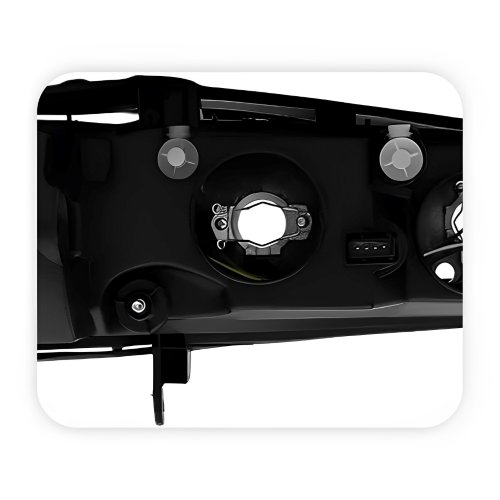 Par Farol Gm Vectra 2000 Até 2005 Mascara Negra