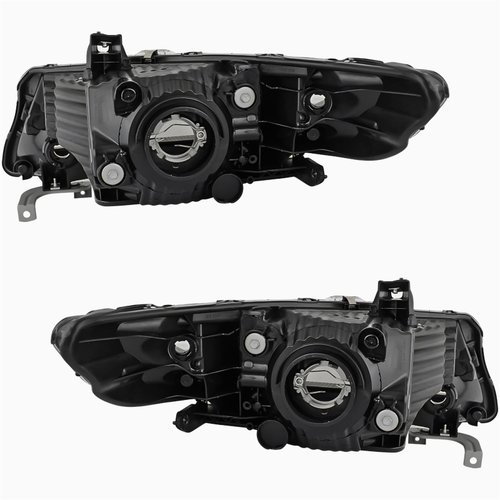 Par Farol Honda City 2010 2011 2012 2013 2014 Mascara Negra