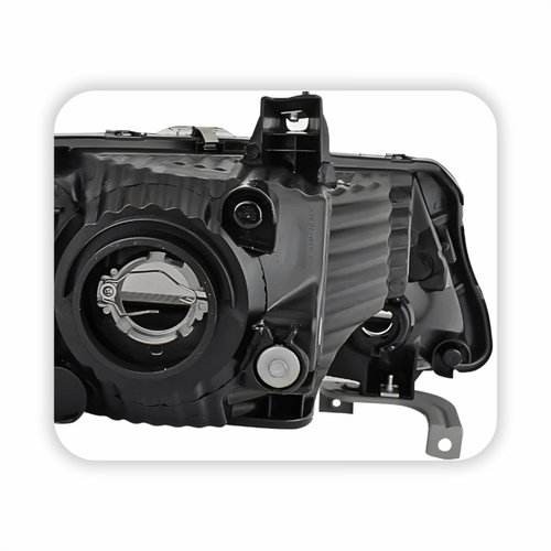 Par Farol Honda City 2010 2011 2012 2013 2014 Mascara Negra