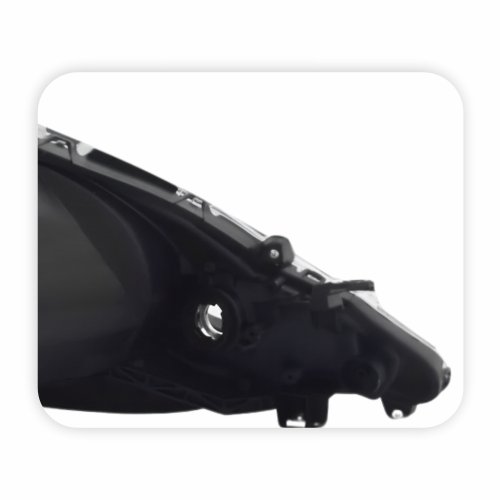 Par Farol Honda Fit 2013 2014 Mascara Negra