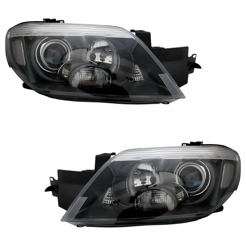 Par Farol Mitsubishi Airtrek 2004 2005 2006 2007 2008 Mascara Negra