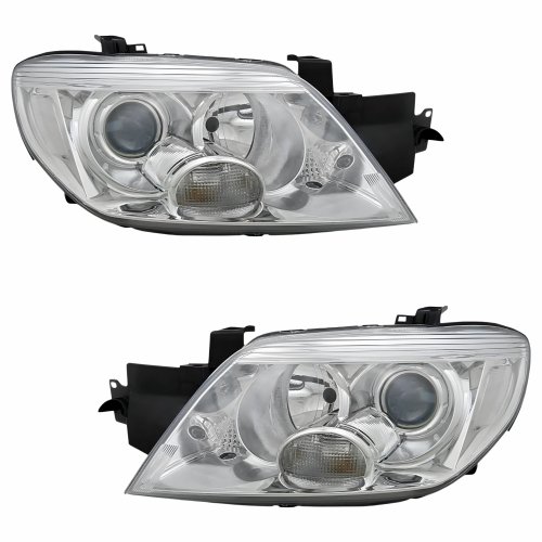 Par Farol Mitsubishi Pajero Tr4 2010 2011 2012 2013 2014 Máscara Cromada