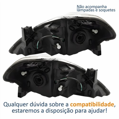Par Farol Principal Nissan Tiida 2008 2009 2010 2011 2012