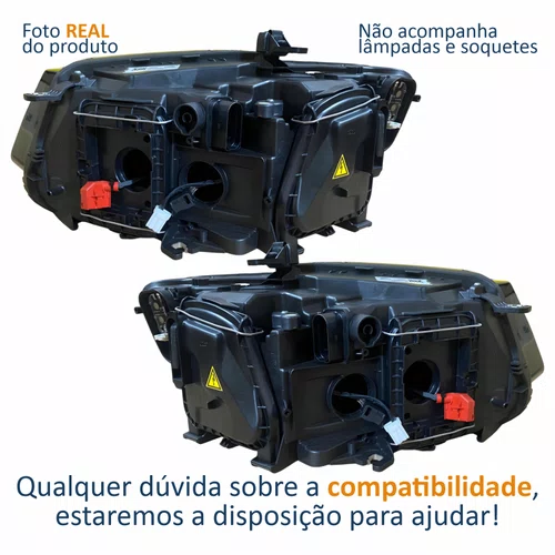Par Farol Principal Audi Q5 2012 2013 2014 2015 2016