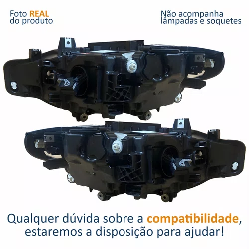 Par Farol Principal Bmw 316I 320D 320I 325I 2011 Até 2019 Full Led