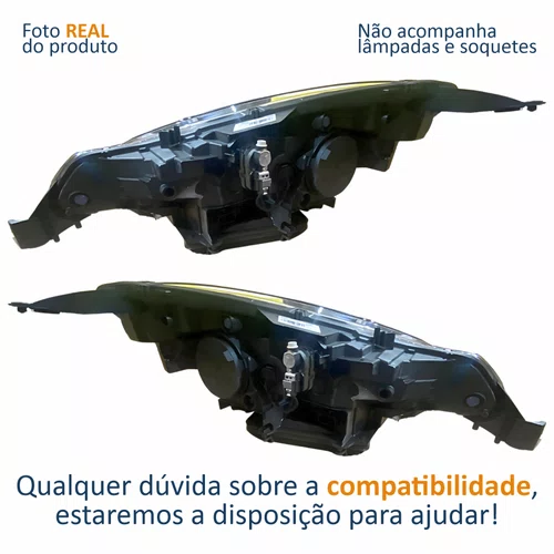 Par Farol Principal Citroen Ds3 2015 2016 2017 2018 2019