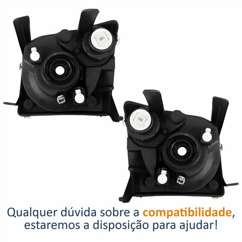 Par Farol Principal Ford Ecosport 2003 2004 2005 2006 2007 Pisca Âmbar