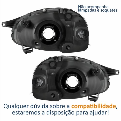 Par Farol Principal Gm Corsa 1994 Até 1999