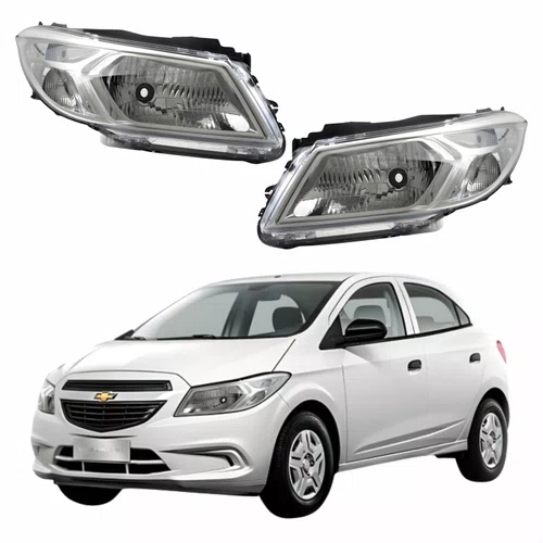 Par Farol Principal Gm Onix Joy 2017 até 2019