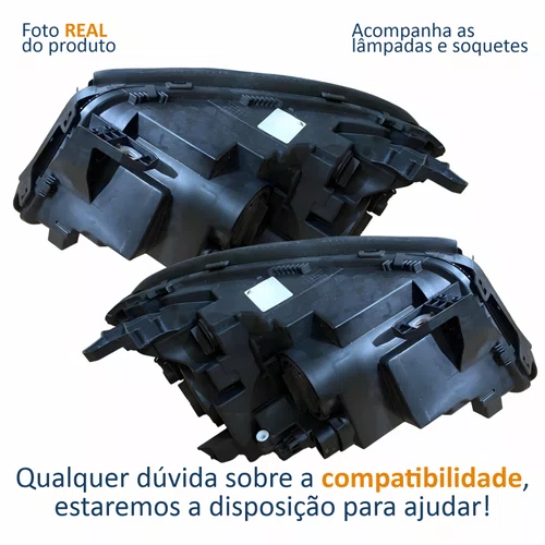Par Farol Principal MB Gla 2015 2016 2017 2018 Com Lâmpadas