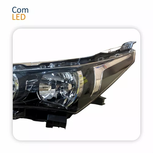 Par Farol Principal Toyota Corolla 2015 2016 2017 Com Led