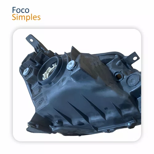 Par Farol Principal Toyota Etios Cross 2012 Até 2019 Carcaça Preta