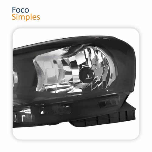 Par Farol Principal Vw Gol G6 2012 Até 2016 Saveiro Voyage G6 2013 Até 2016 Foco Simples