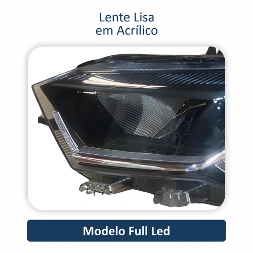 Par Farol Principal Vw Polo 2023 2024 2025 Full Led