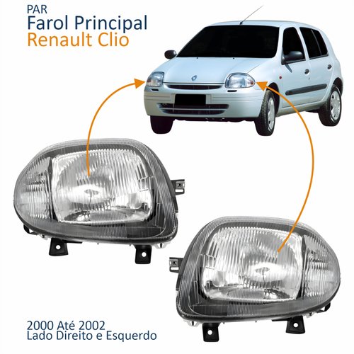 Par Farol Renault Clio 2000 2001 2002 Manual