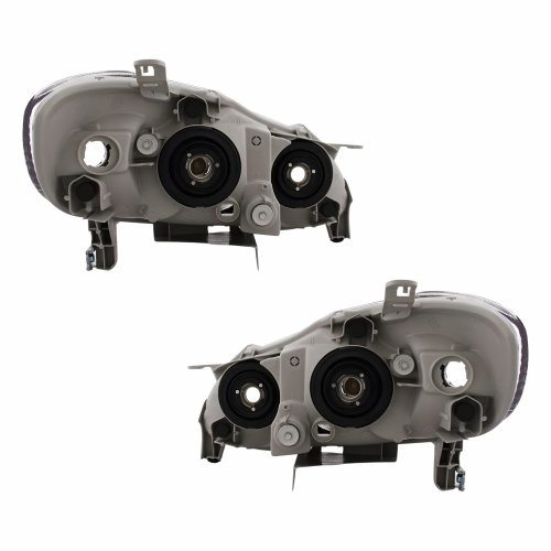 Par Farol Toyota Corolla Fielder 2005 2006 2007 Máscara Cromada