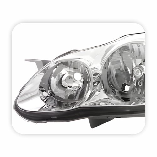 Par Farol Toyota Corolla Fielder 2005 2006 2007 Máscara Cromada