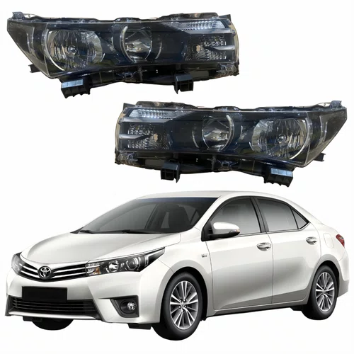 Par Farol Principal Toyota Corolla Xei Gli 2015 2016 2017