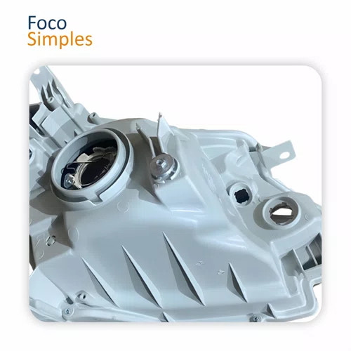 Par Farol Principal Toyota Etios 2012 Até 2019 Máscara Cromada