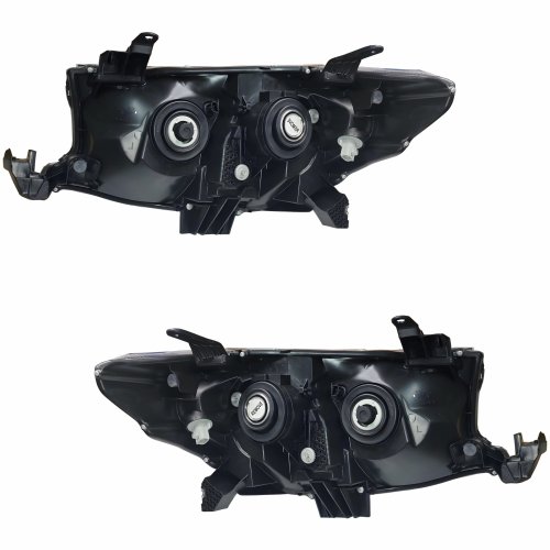 Par Farol Toyota Hilux Sw4 2009 2010 2011 Mascara Cromada