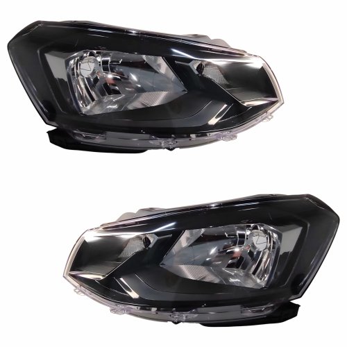 Par Farol Vw Gol G7 2016 Até 2018 Voyage G7 2017 Até 2018 Saveiro G7 2018 Até 2020 Foco Simples Friso Preto