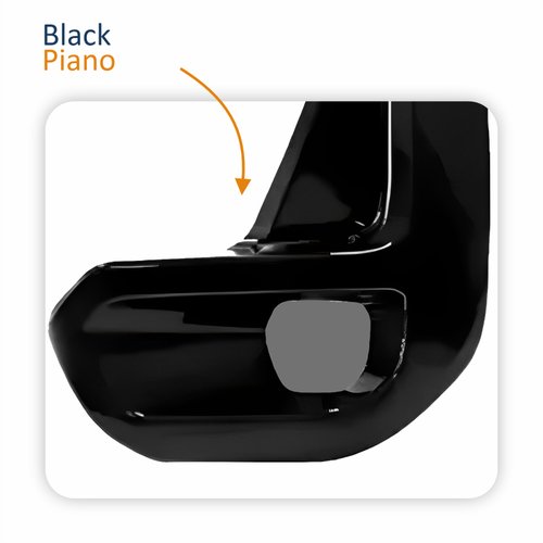 Par Grade Para-choque Toyota Hilux Srv 2021 2022 2023 Black Piano