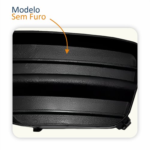 Par Grade Para-choque Ford Focus 2004 2005 2006 2007 2008 Sem Furo