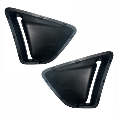 Par Grade Parachoque Ford New Fiesta Mexicano 2011 2012 2013 Preto Texturizado
