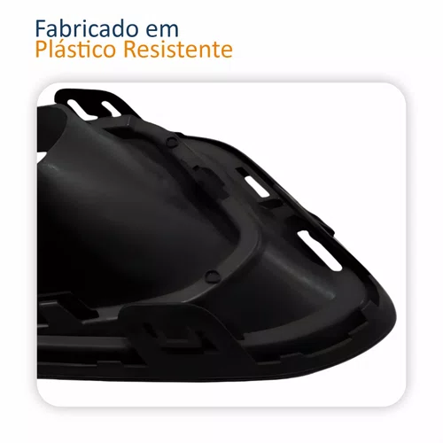 Par Grade Parachoque Gm Spin 2019 Até 2024 Com Furo