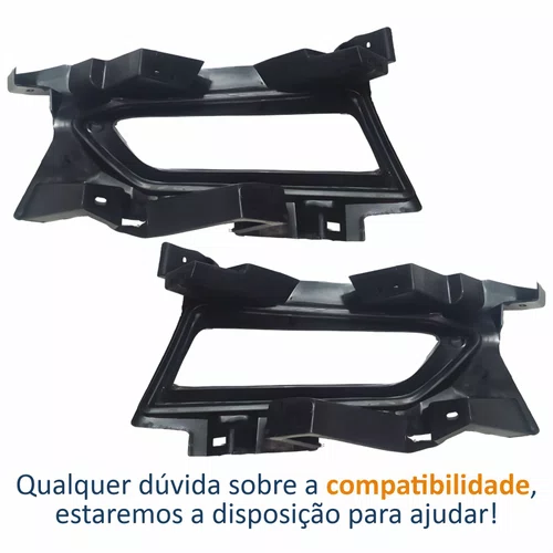Par Grade Parachoque Nissan Versa 2021 2022 2023 2024 Com Furo