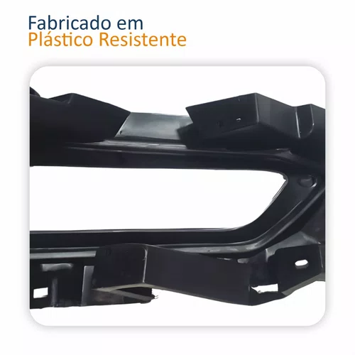 Par Grade Parachoque Nissan Versa 2021 2022 2023 2024 Com Furo