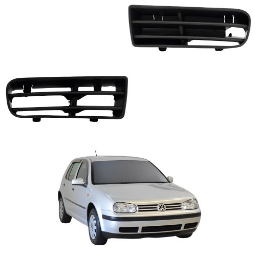 Par Grade Parachoque Vw Golf 1999 Até 2006