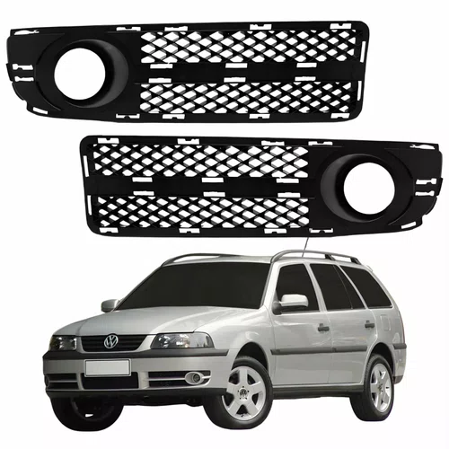 Par Grade Parachoque Vw Parati G3 2003 2004 2005 Com Furo Fase 2