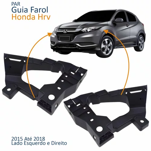Par Guia Farol Honda Hrv 2015 2016 2017 2018